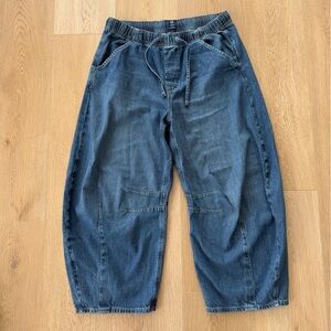 GAP Mid Rise UltraSoft Easy Horseshoe Jeans